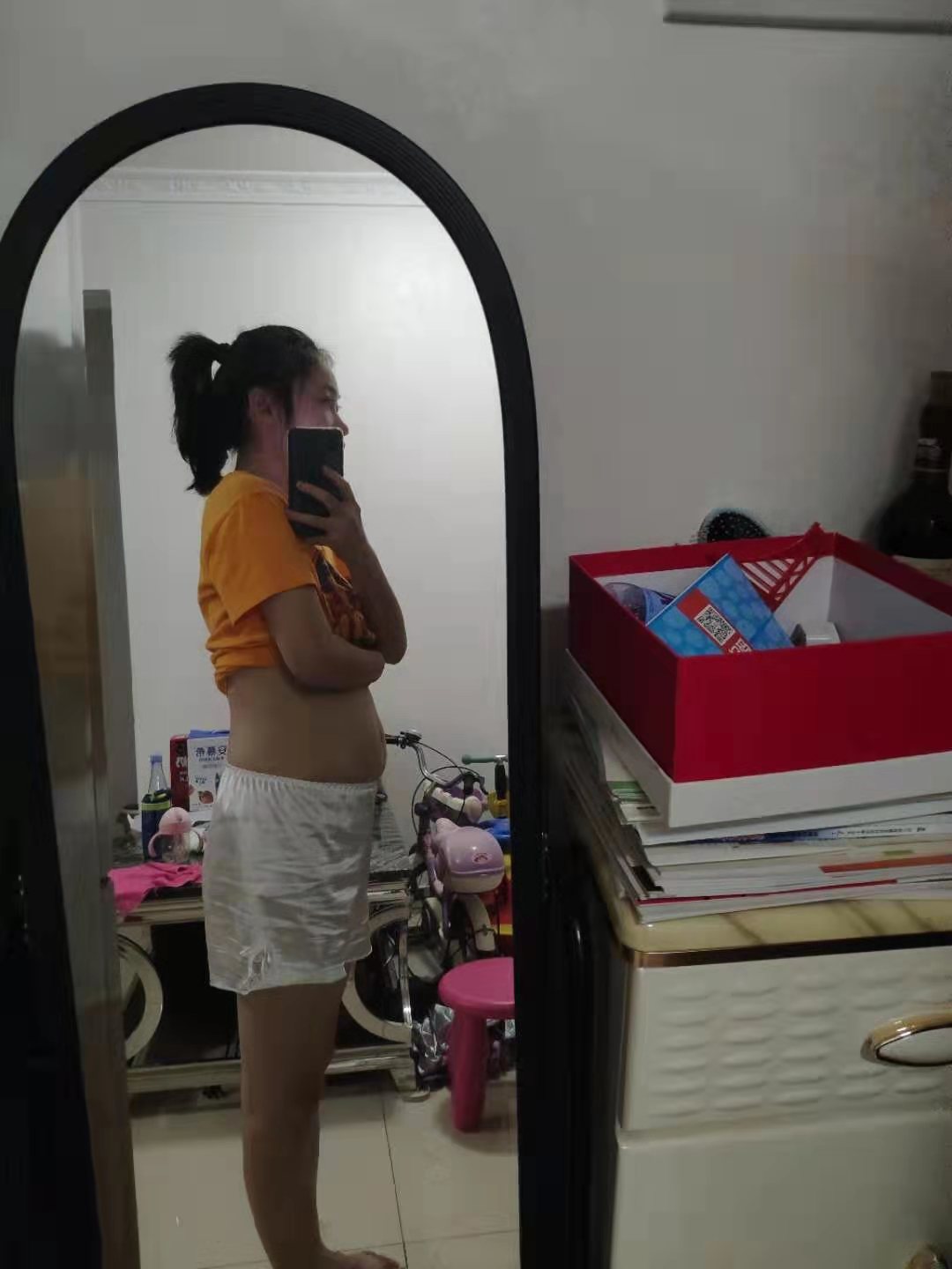 90后宝妈的蜕变，完全不敢相信，这是已经生过孩子的人