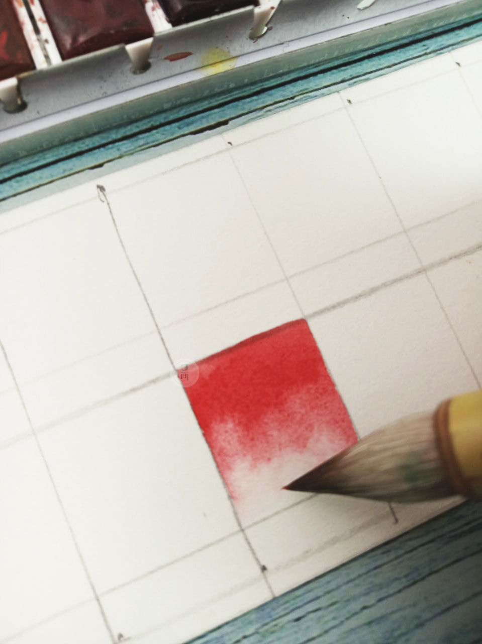 水彩色卡对照表,水笔做水彩色卡