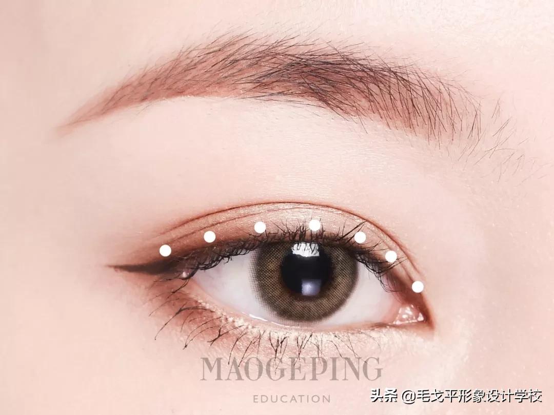 日常画眉妆教程,初学跟妆如何画眉毛