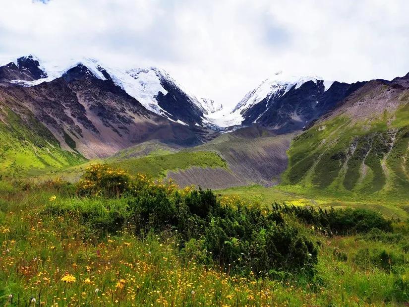 贡嘎山的徒步,贡嘎雪山大环线徒步游记
