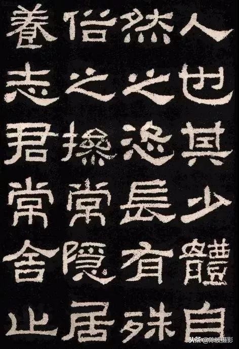 隶书礼器碑的28个基本笔画教学,隶书礼器碑入门36个基本笔画