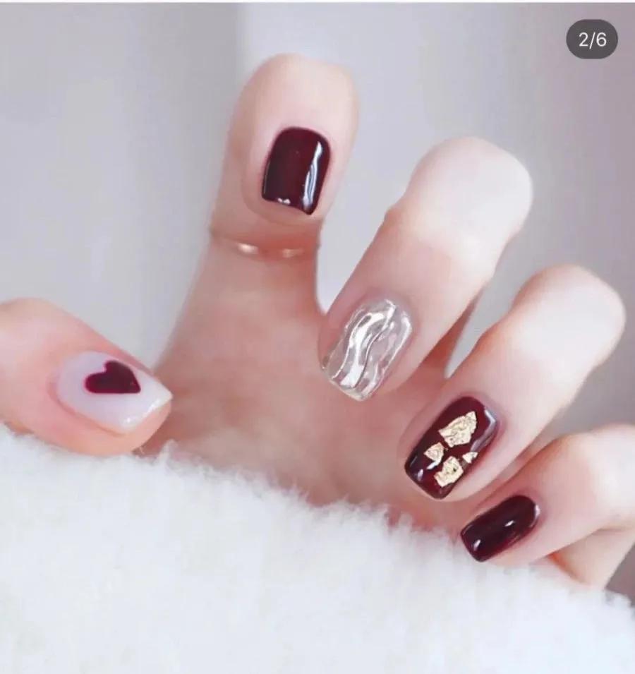 日式美甲颜值超高的美甲,报复性消费来啦