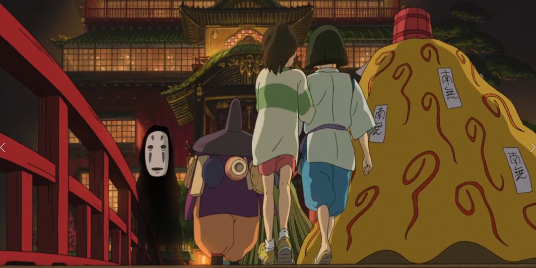 千与千寻油屋夜景,千与千寻油屋取景地