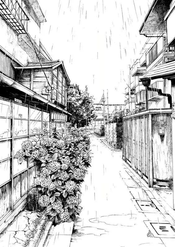 风景速写的好处,风景速写简单显高级