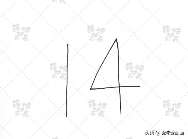 怎样用数字画简笔画大全,用数字怎么来画简单的简笔画