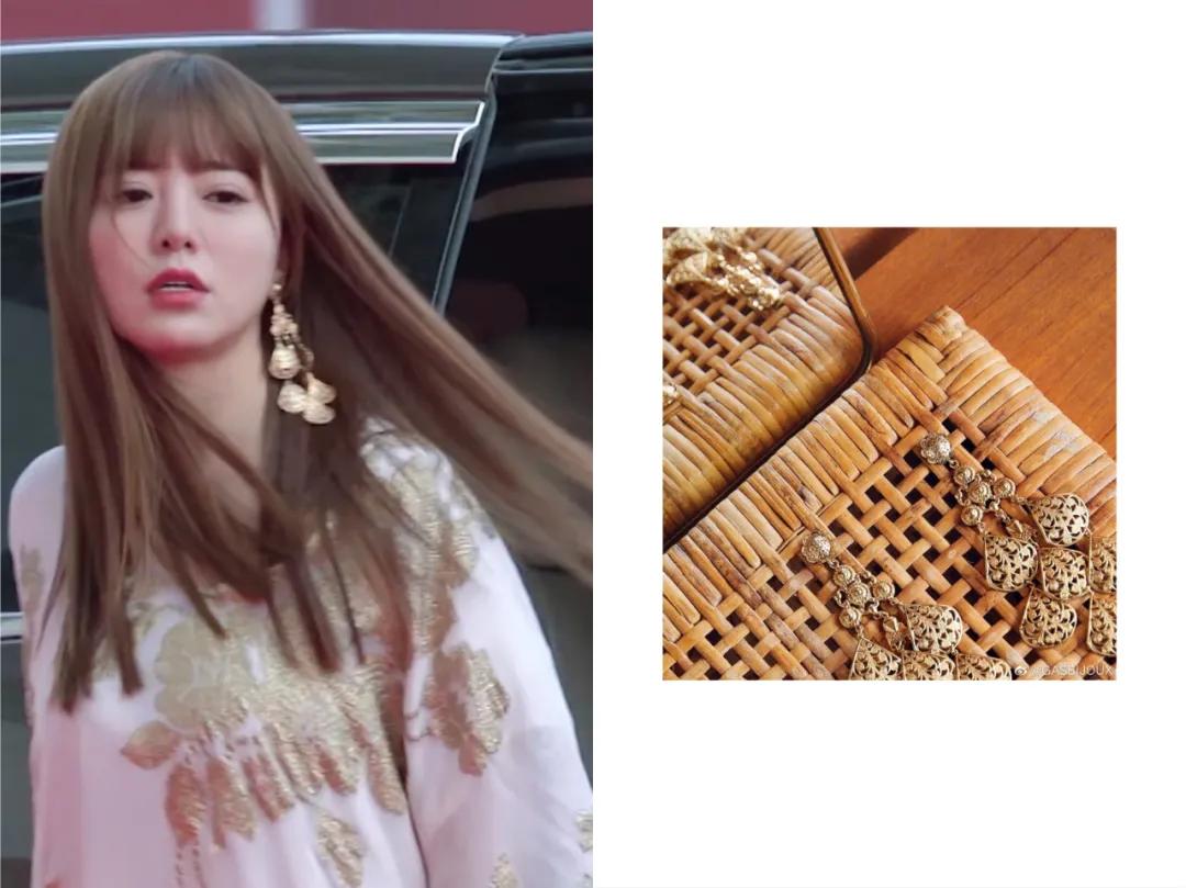 项链耳环一套轻奢小众高级感,100多轻奢项链耳环一套高级感