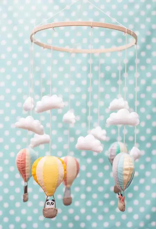 幼儿园气球手工贴画,气球创意手工