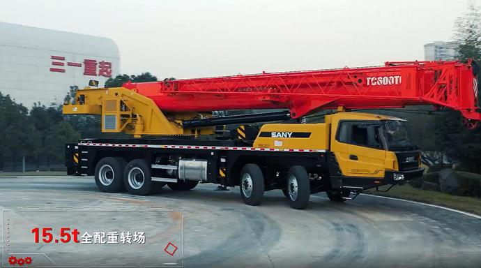 三一最新款60吨吊车6节臂,三一新款16吨吊车参数及图片