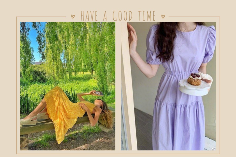 ins韩国超火小女孩穿搭,ins韩国温柔穿搭博主t恤