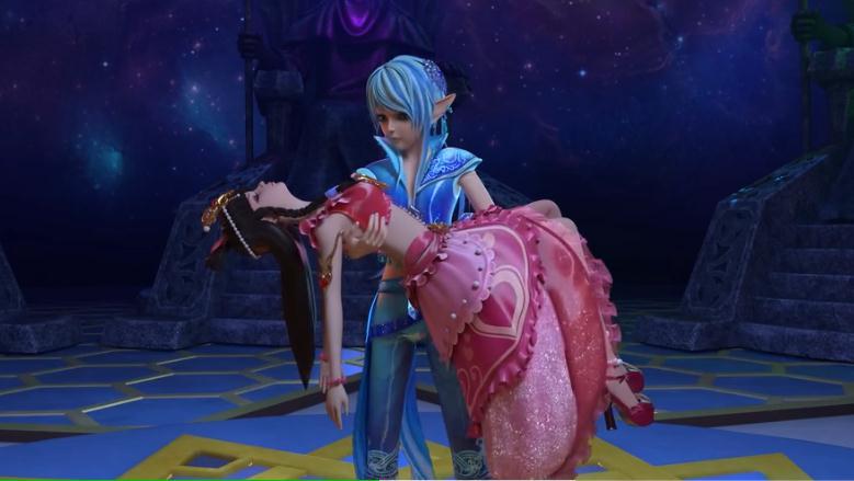 盘点叶罗丽中水默的公主抱,叶罗丽精彩场面水默