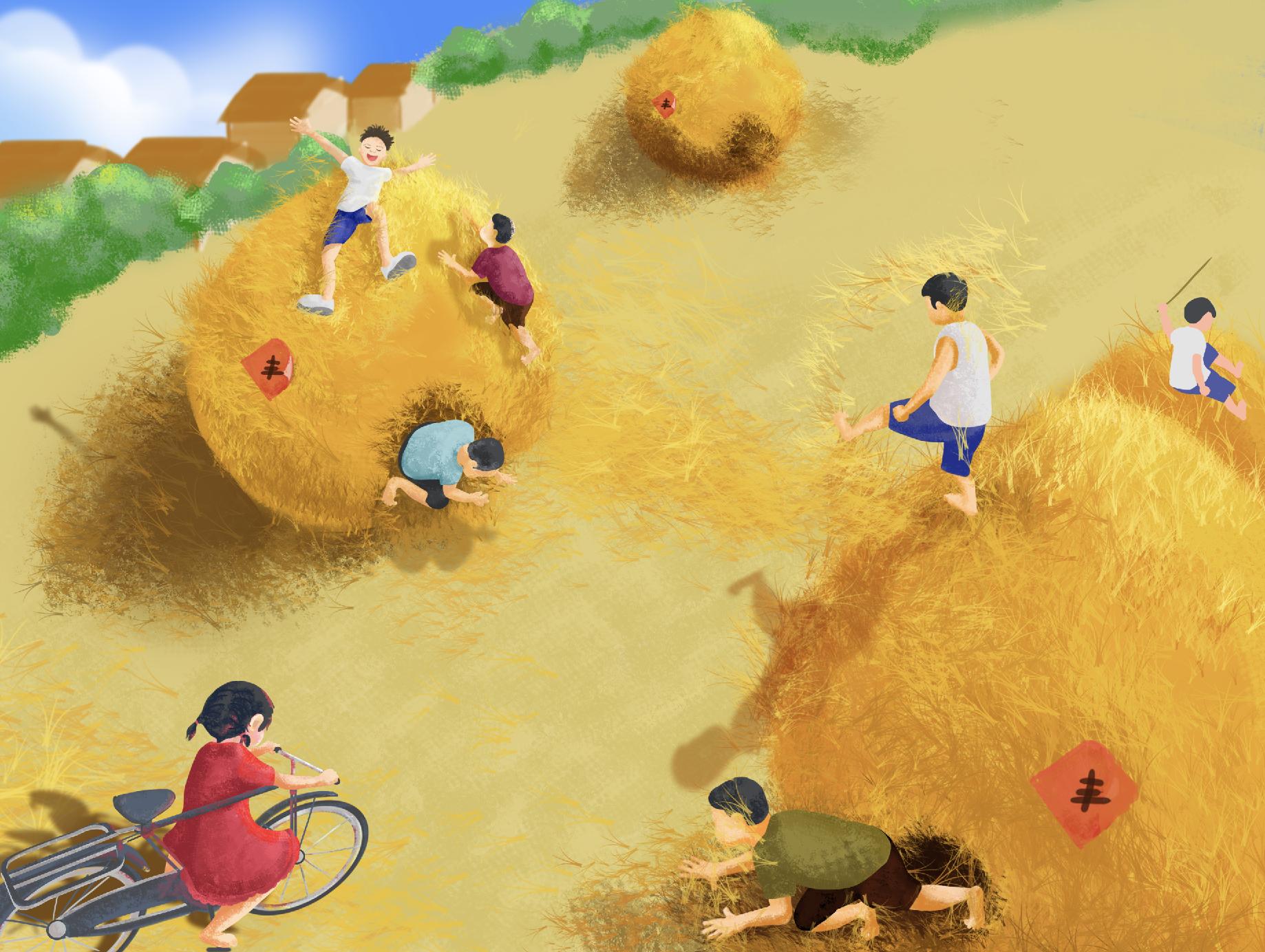 打麦场回忆,最后一块演唱