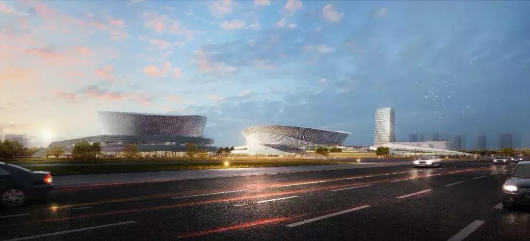 山东体育中心设计方案,临沂最新体育馆建设