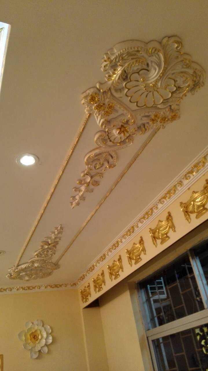 装修吊顶用线条,房间用石膏线条吊顶好看吗