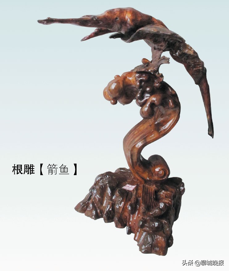 阳谷根雕：父子接续传承塑造根之大美