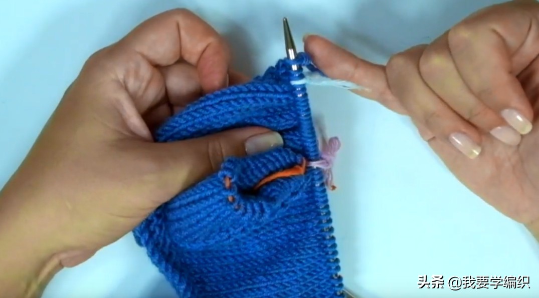 宝宝插肩袖开衫从下往上织的教程,织插肩方法从肩开始织