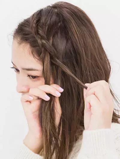 杨紫同款竹节辫,杨紫同款短发编发教程