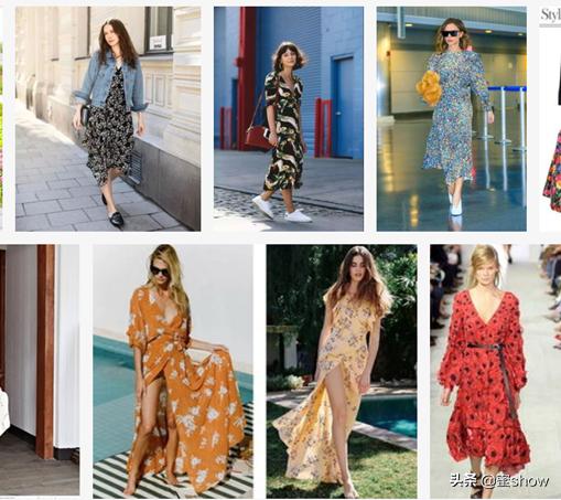 很好看的碎花裙推荐,好看的碎花秋冬裙子推荐