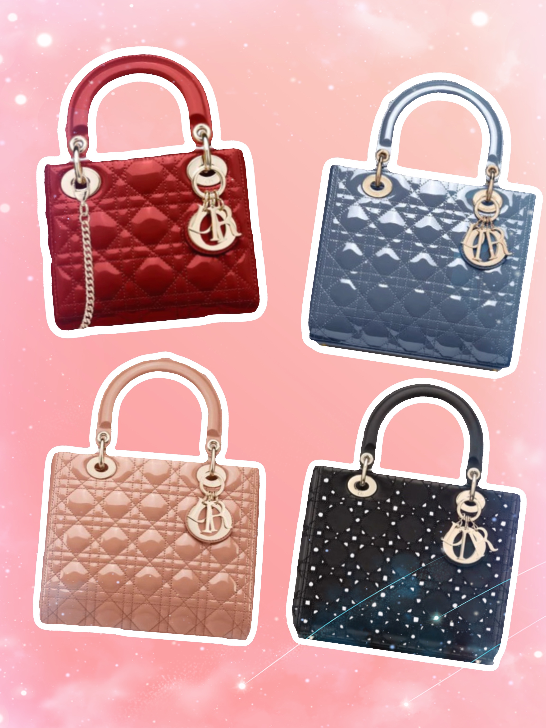 dior戴妃包d-joy,奢侈品鉴定戴妃包