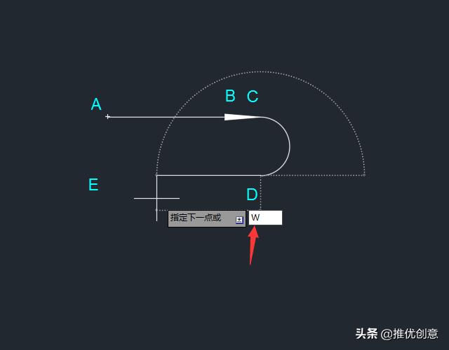 autocad绘制直线的图文教程,autocad2018习题绘制二维多段线