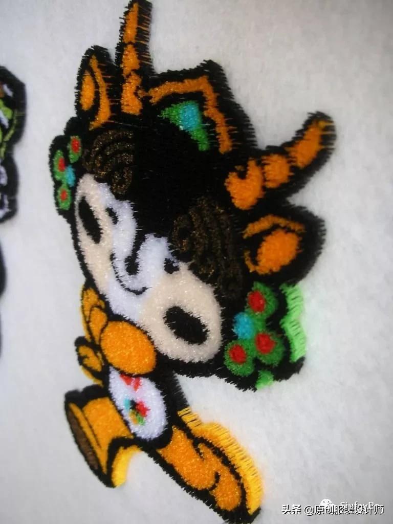 服装绣花工艺大全,服装绣花工艺图解说明