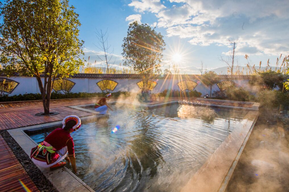 徐霞客温泉,洱源温泉之旅