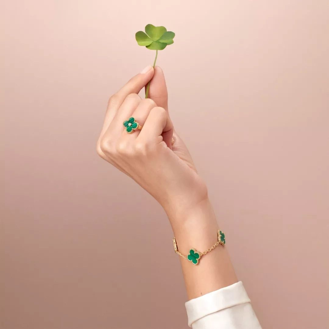 梵克雅宝的四叶草项链，刘嘉玲关晓彤刘涛20岁到50岁都爱佩戴它