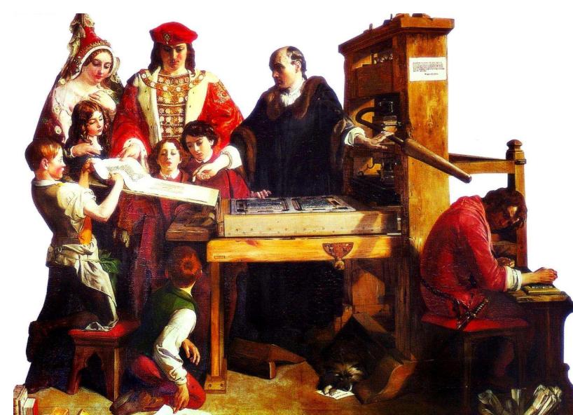 印刷术从古至今的演变历程,印刷术的传播