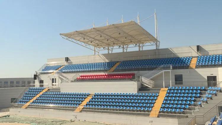 十四运会沙滩排球项目测试赛开赛,中国十四运沙滩排球馆