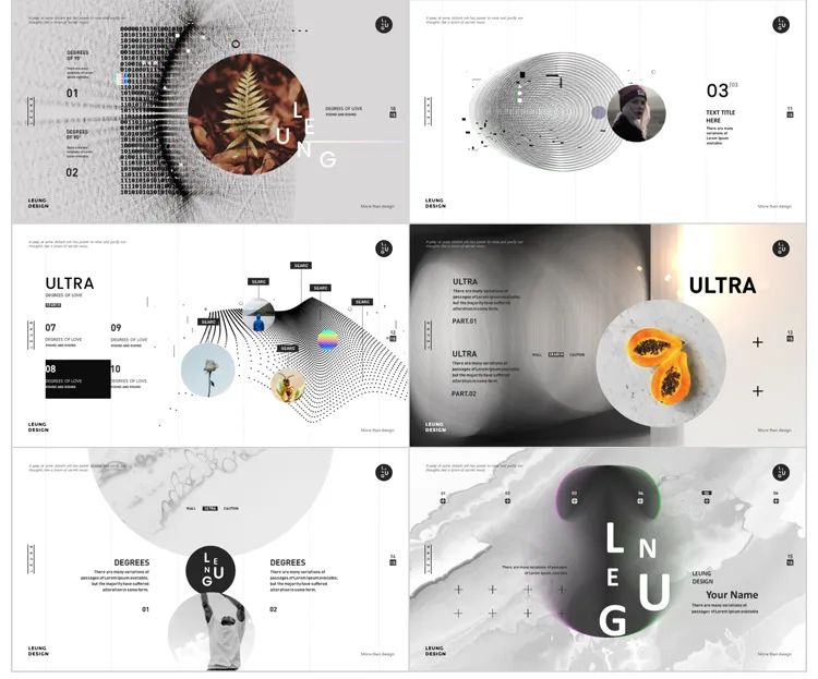 400套精简室内设计ppt,高大上的ppt设计图