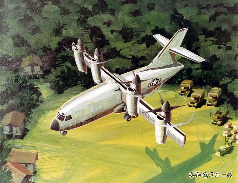 xc-142倾转旋翼机,xc142倾转旋翼机介绍