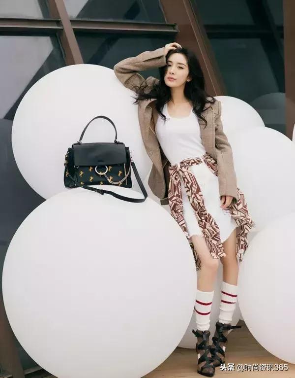 奚梦瑶穿短靴子,奚梦瑶高筒靴穿搭