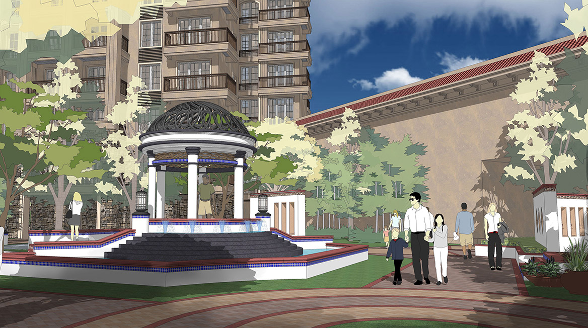 小区景观规划设计方案,小区景观规划设计工程