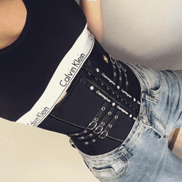 戴束腰子宫下垂,网红束腰导致内脏下垂