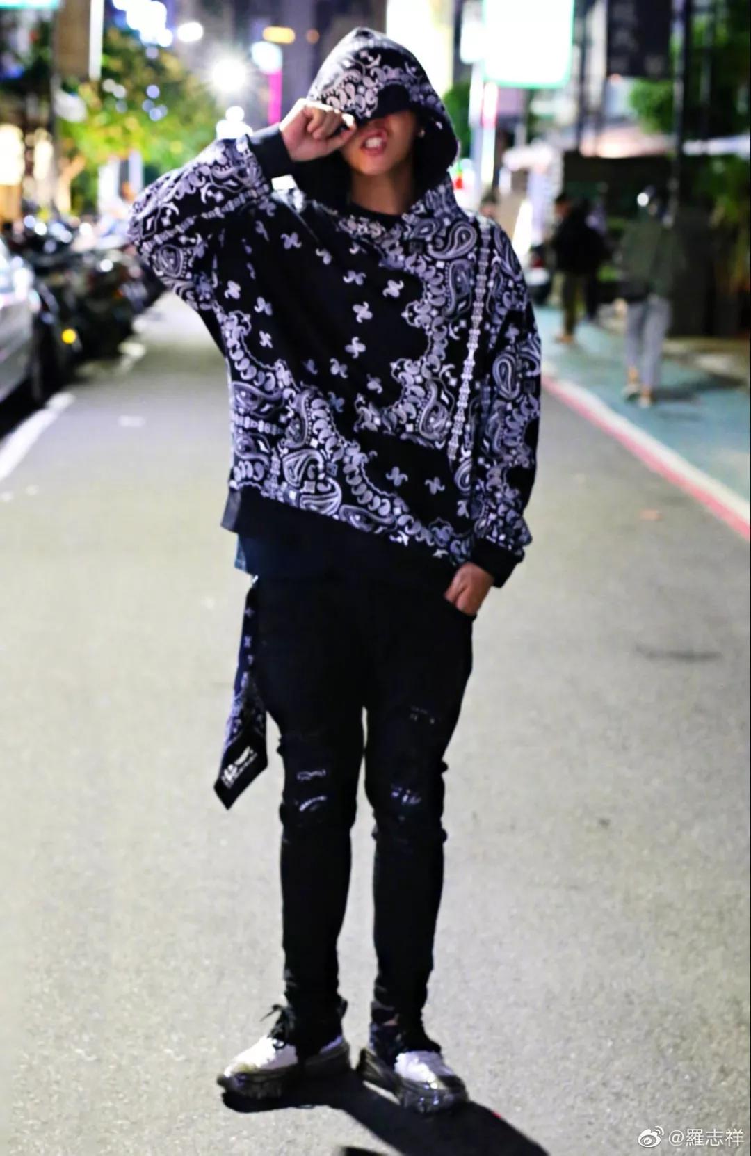 罗志祥时尚先生盛典2019,罗志祥同款板鞋