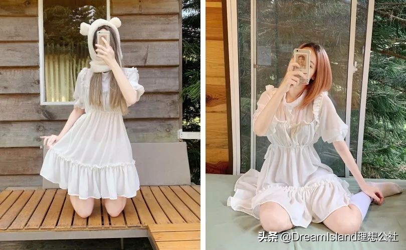 泰国小众少女品牌,越南小众连衣裙15岁