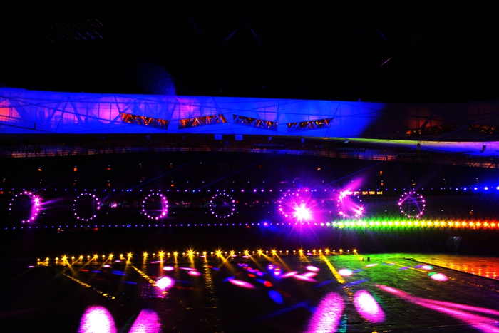 2019年鸟巢国庆灯光秀,鸟巢夜光系列