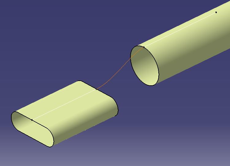 圆管任意角度最简单的画法,圆管打扁怎么画