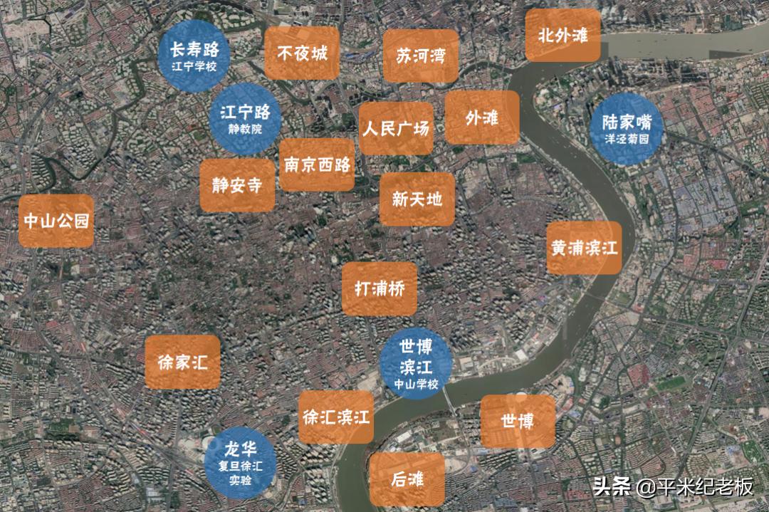 上海内环学区,南门路九年一贯制学校学区范围