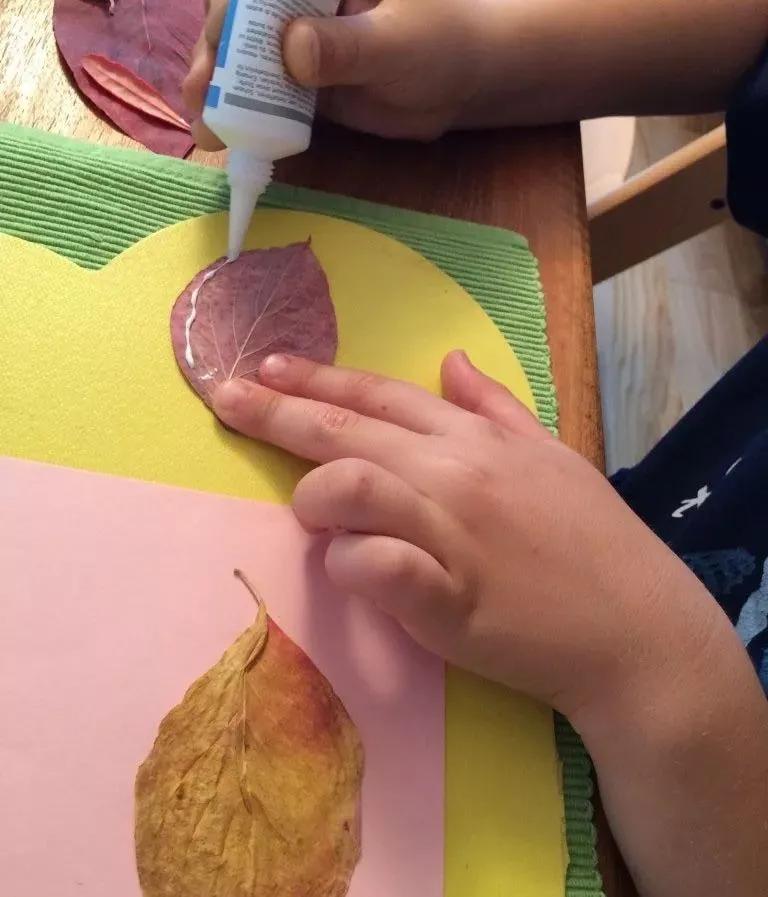 有多少种各种各样的小动物呢,用落叶做可爱的小动物