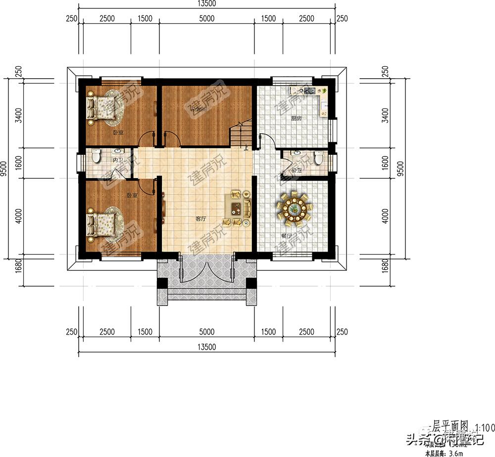 最适合农村三层平顶别墅,10套适合农村自建小别墅