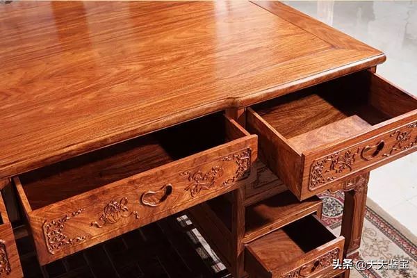 一招鉴定黄花梨真伪,紫光灯鉴别海南黄花梨真假对照图