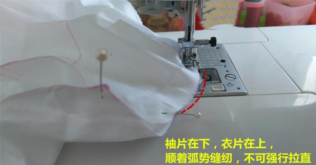 袖子的缝合缝纫,袖子开缝手工缝纫技巧