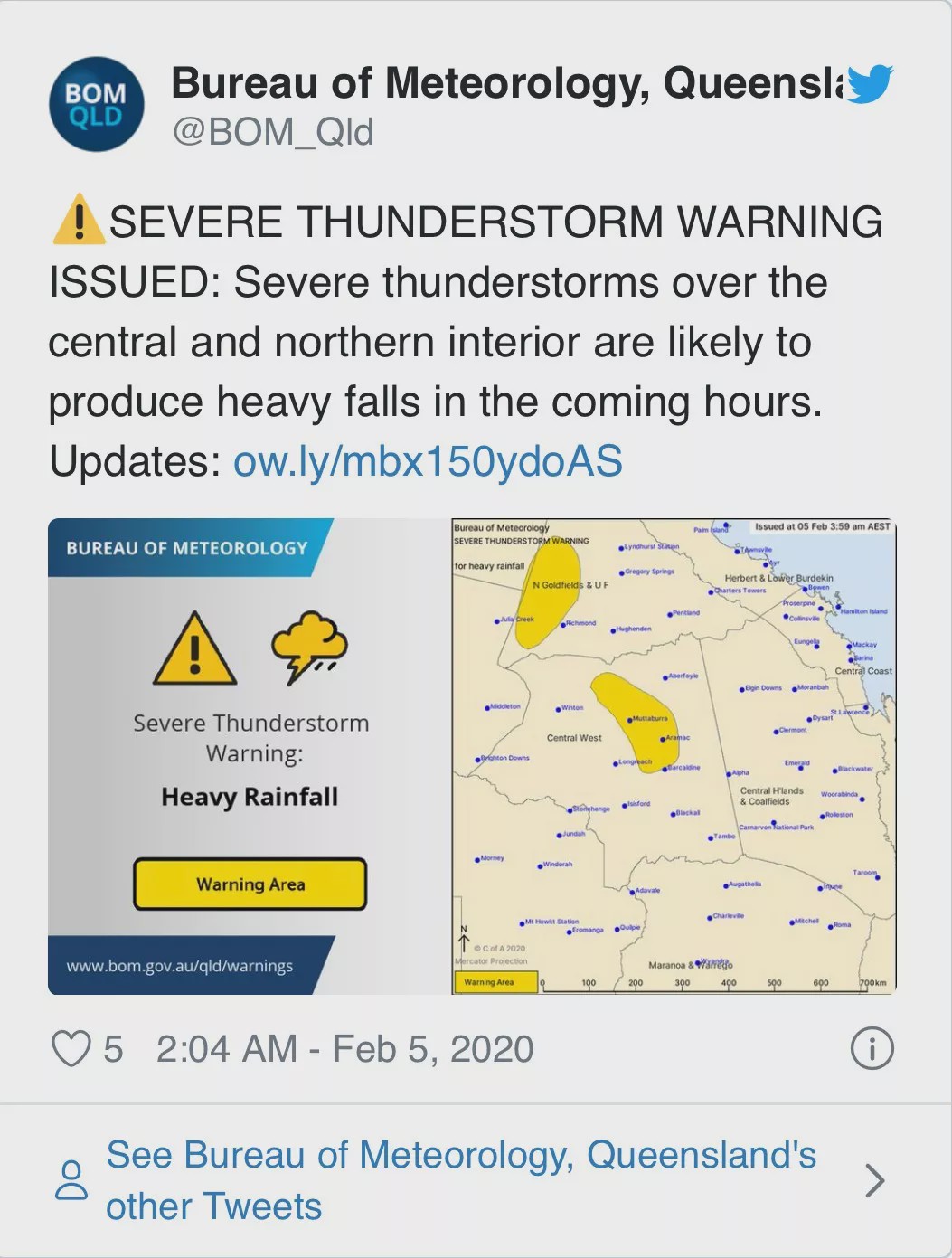 悉尼凌晨暴雨预警情况,悉尼暴雨灾情预警信号