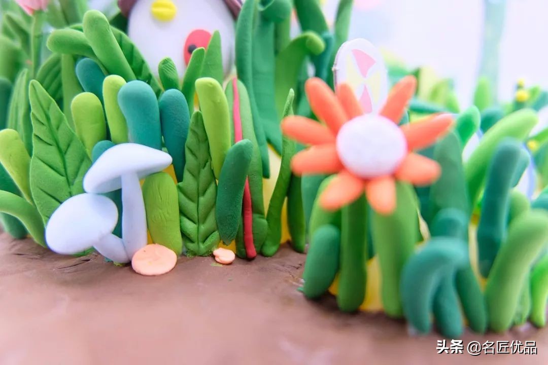 好玩又好看的粘土手工,简单的国庆粘土手工方案