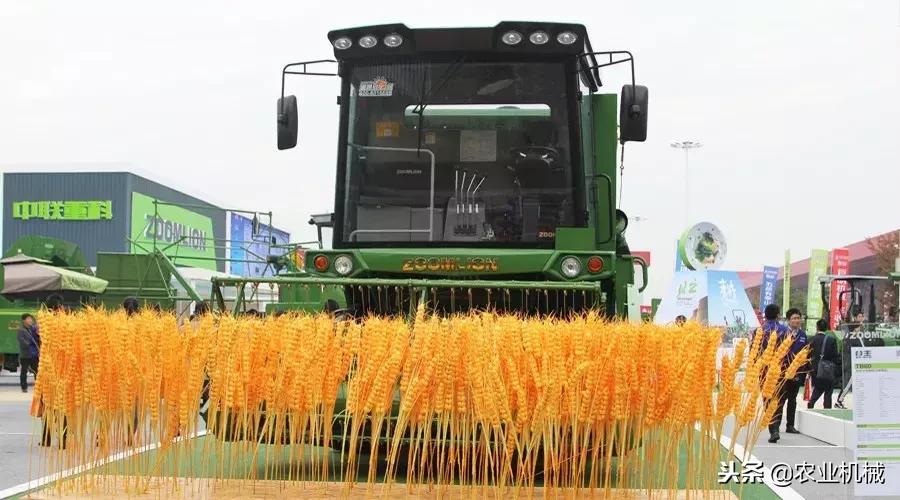中国现代化农业机械联合收割机,农作物联合收获机