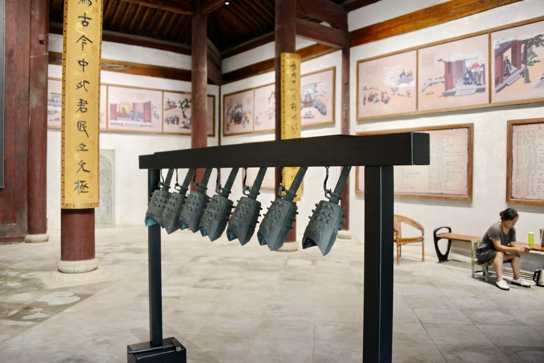 孔庙庙碑,长兴孔庙大成殿