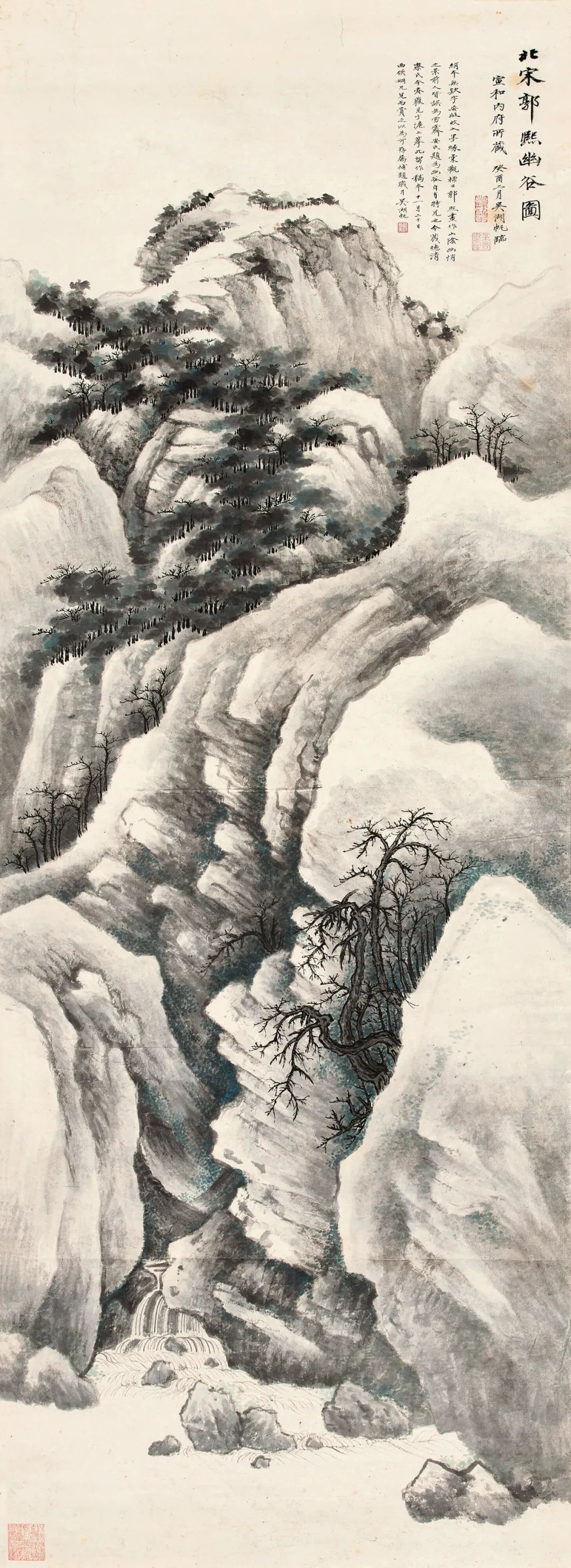 中国嘉德2020秋拍傅抱石萧萧,傅抱石大涤草堂图以1.38亿元成交