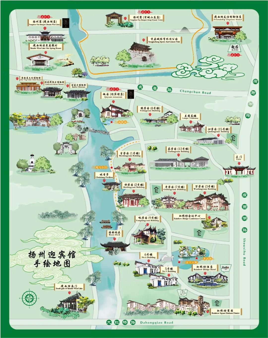 这家国宾馆，简直就好看的不像是国宾馆