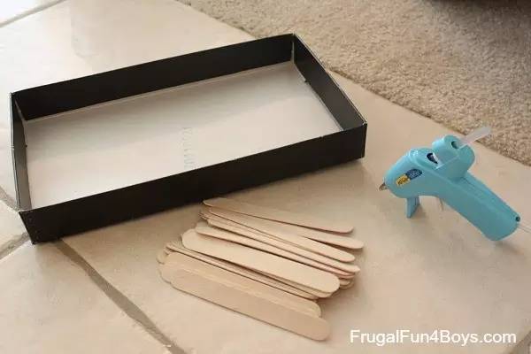 鞋盒手工创意小学,4-6岁儿童鞋盒手工小汽车