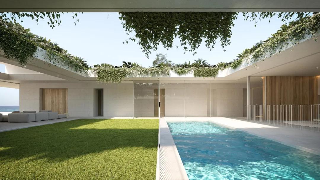 侘寂美学与极简主义别墅,极简极致轻奢的美学设计